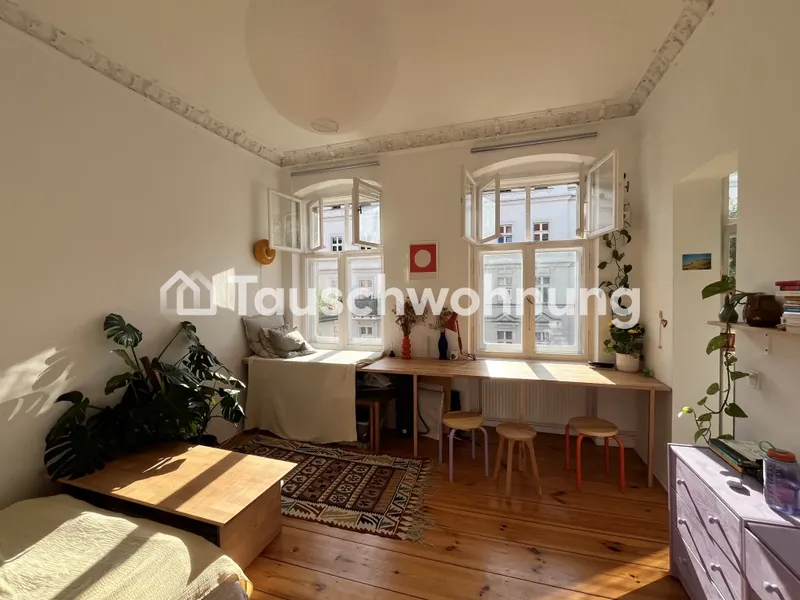 Tauschwohnung: Helle 1-Zimmer Neukölln Wohnung mit Balkon gegen 1+ Zimmer — photo 1